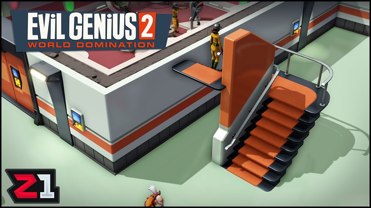 How to build stairs evil genius 2