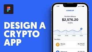 Design a Crypto App in Figma screenshot 4