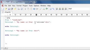 PHP: single & double quotes
