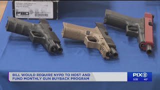Bill would require NYPD to host gun buyback program