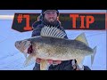 #1 Ice Fishing Tip to CATCH MORE FISH!