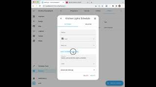 Home-Assistant Daily-Schedule Custom-Component Integration