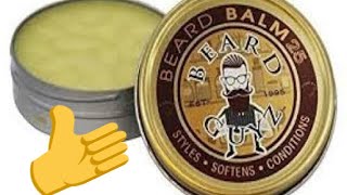 BEARD GUYZ Beard Balm Review BEARD GUYZ Beard Balm Review