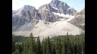 990803 Canada 班夫國家公園內的烏鴉腳冰河