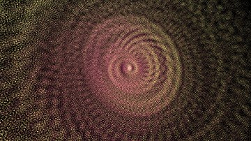 4K Micro Particles Mandala Seamless Loop 2160p Motion Effect AA VFX