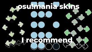 Clean osu!mania Arrow & Circle skins I recommend!   Downloads