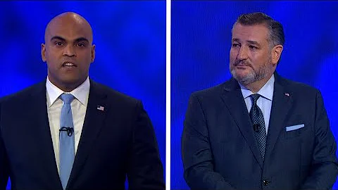 Ted Cruz and Colin Allred answer questions about new homeowners during WFAA debate