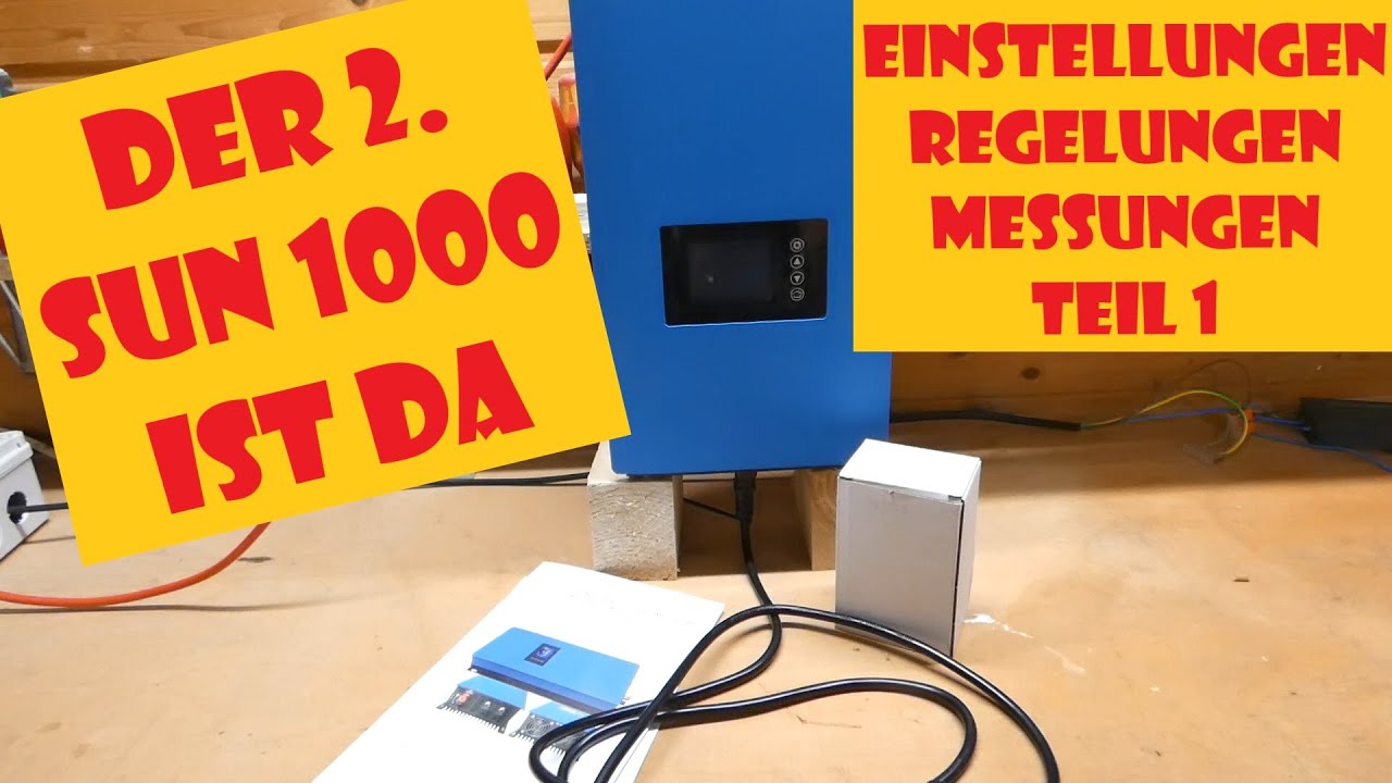 Grid Tie Inverter with Limiter - GTIL - Sun1000 - Grundlagen