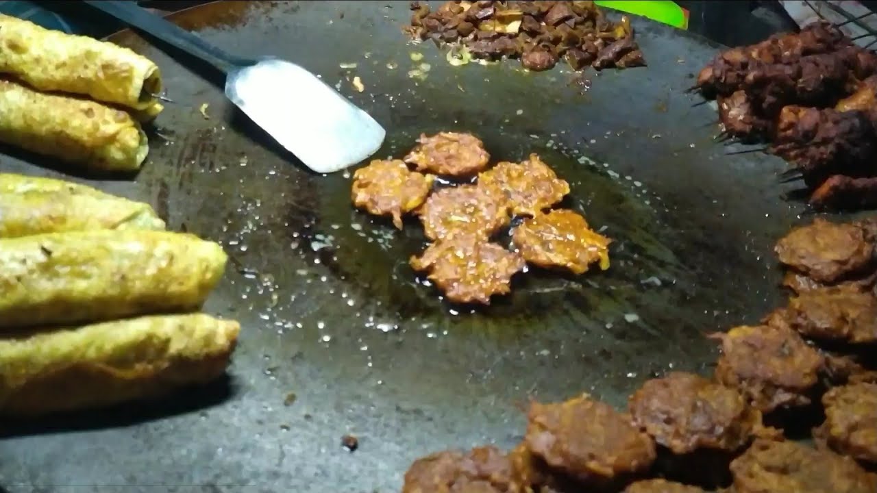 Street food Of Bangladesh | Spicy Cow stomachs fry|Roll stomachs - YouTube