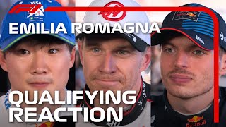 Drivers React After Unpredictable Qualifying | 2024 Emilia Romagna Grand Prix