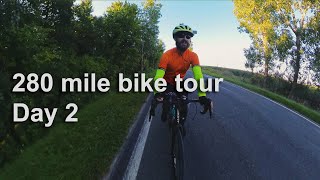 2023 DALMAC bike tour - day 2