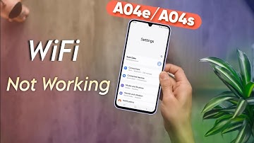 Samsung Galaxy A04e, A04s Wifi Not Working | Samsung A04s Wifi Connect Nahi Ho Raha Hain