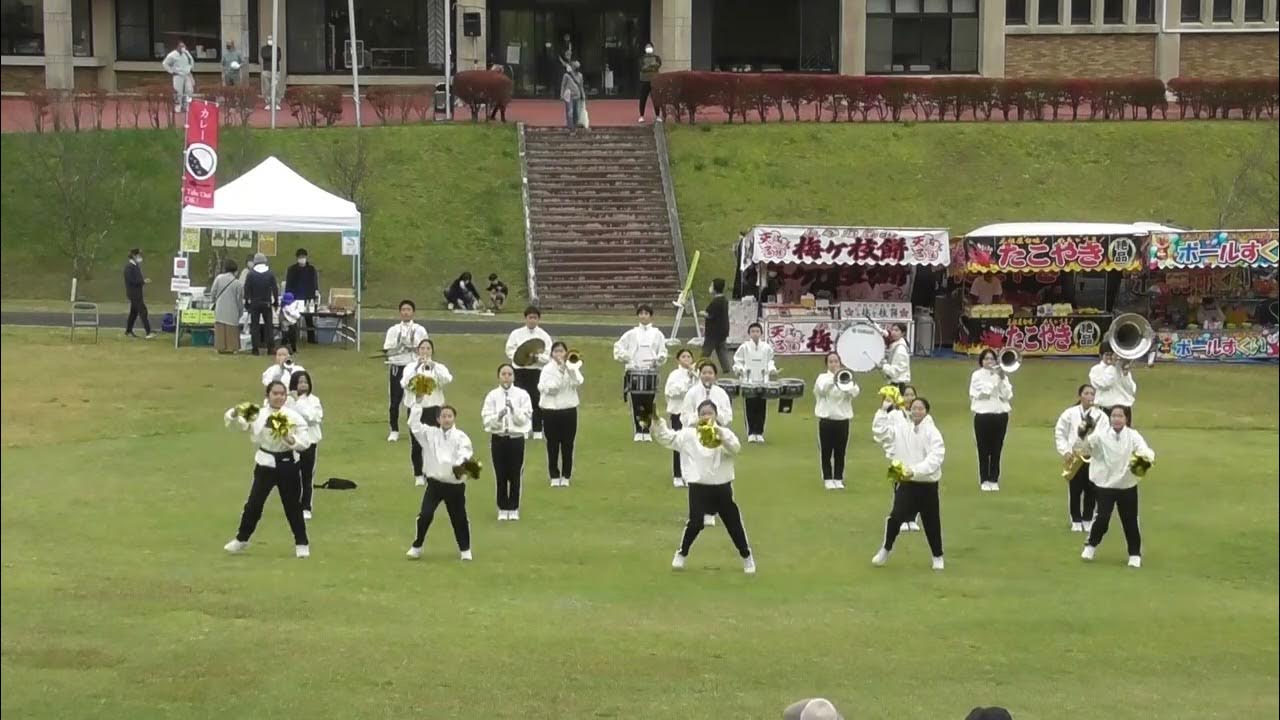 風になりたい 小浜中学校吹奏楽マーチング はだしで遊ぼう雲仙 2021 YouTube