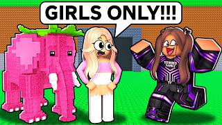 I Snuck Into Girls Only Server In Steal A Brainrot