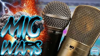 MIC WARS | Dynamic Microphone vs. Large Diaphragm Condenser Microphone 🔥