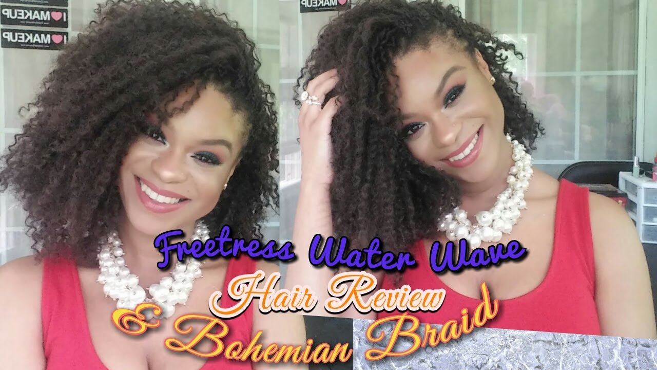 Freetress Water Wave Bohemian Curl Hair Review Care Tips Freetress Water Wave Bohemian Curl Hair Review Care Tips