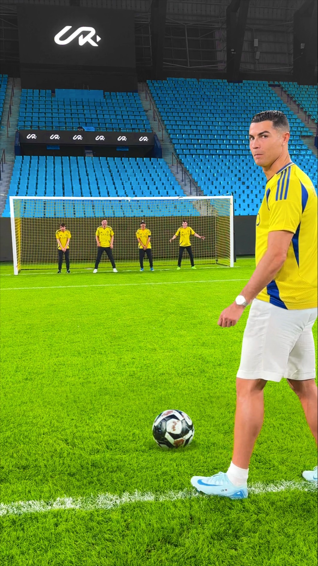 How Many People To Stop Ronaldo?
