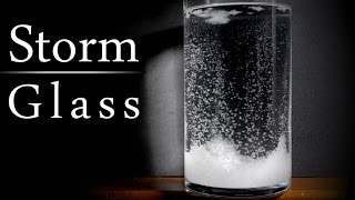 How to make a STORM GLASS to predict the weather!