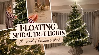 How to Make Floating Spiral Christmas Tree Lights 🎄 DIY Tutorial | Christmas 2026