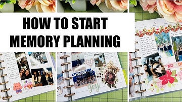 How to start a Memory Planner | Easy Tips and Flip through