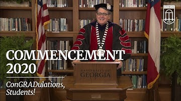 2020 Fall Undergraduate Commencement