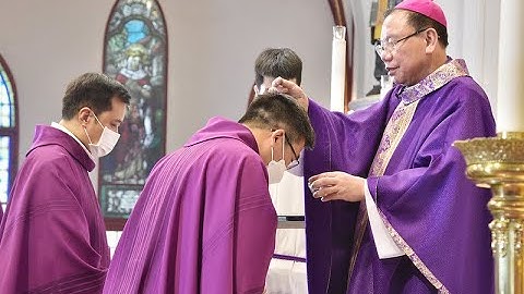 BÀI GIẢNG VÀ NGHI THỨC l THÁNH LỄ KHAI MẠC MÙA CHAY TGP Hà Nội 2022