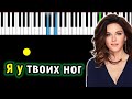 Наталия Власова - Я у твоих ног | Piano_Tutorial | Разбор | КАРАОКЕ | НОТЫ + MIDI