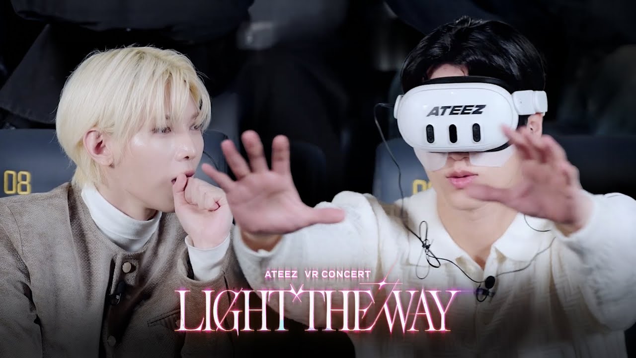 '이 정도 충격은 진짜 오랜만・・・' 에이티즈가 직접 보는 VR 콘서트 리액션🤭ㅣATEEZ VR CONCERT : LIGHT THE WAYㅣREACTION