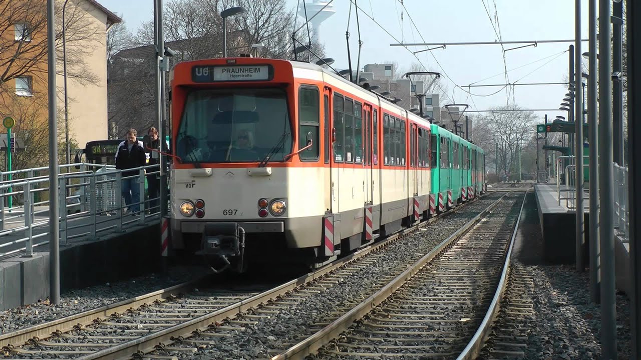 UBahn Frankfurt (Main) U6, U7 Streckenäste Heerstraße