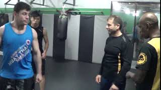 Sword of the Four Winds Systema Striking when Surrounded by Multiple Attackers!