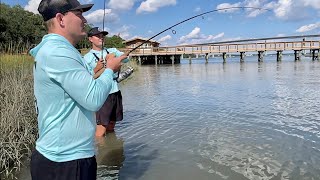 Bank Fishing for Flounder in Charleston South Carolina | The Salty Twins