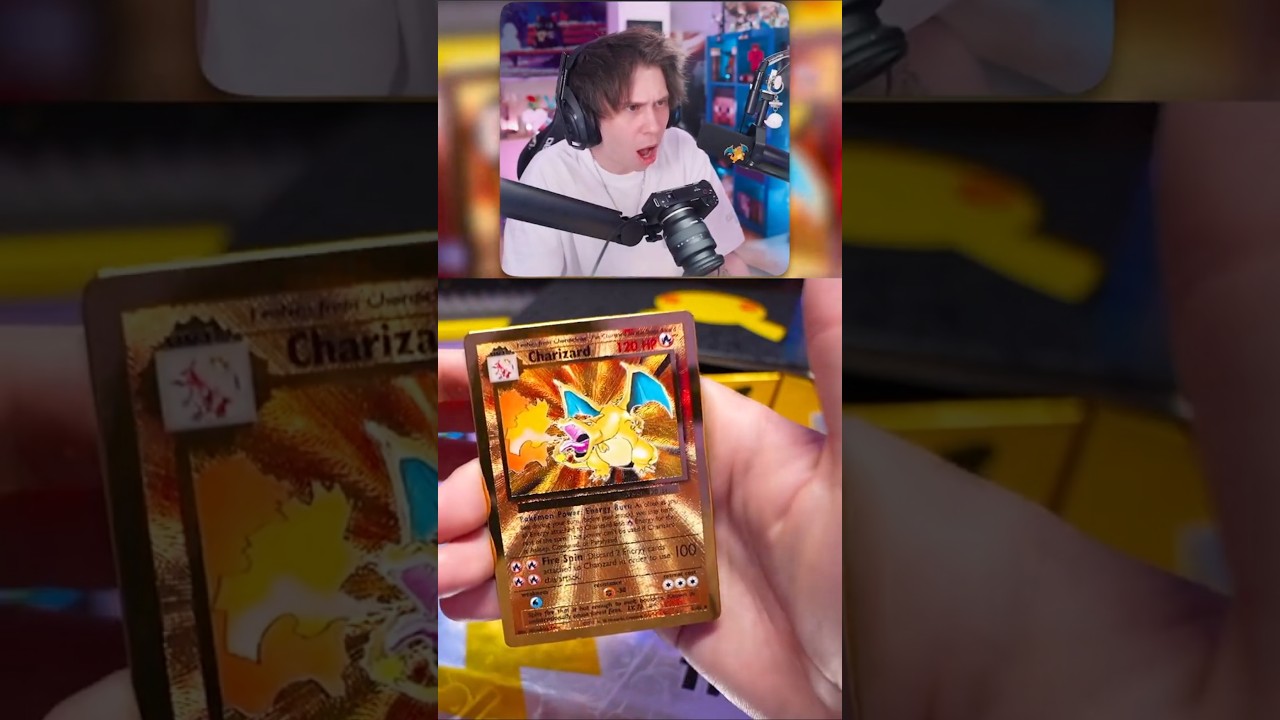 a Rubius le toca un CHARIZARD DORADO de $1600 😲