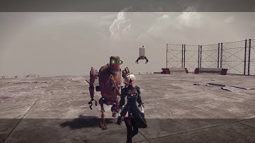 Nier Automata 【ニーアオートマタ】 All Ending - Ending J bad [J]udgement