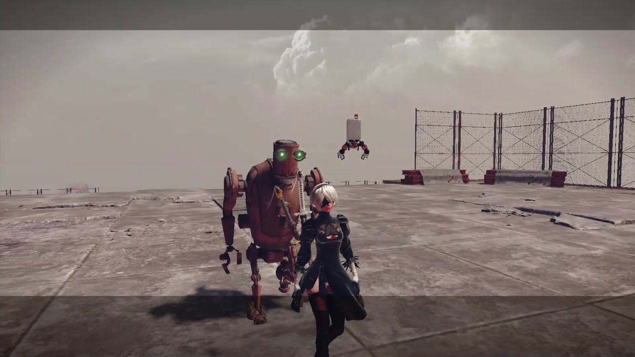 Nier Automata 【ニーアオートマタ】 All Ending - Ending J bad [J]udgement