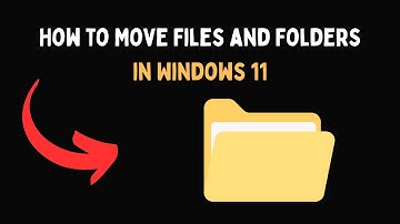 How to Move Files and Folders in Windows 11