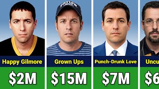💰🤑 Adam Sandler Paycheck For Every Movie He Ever Made