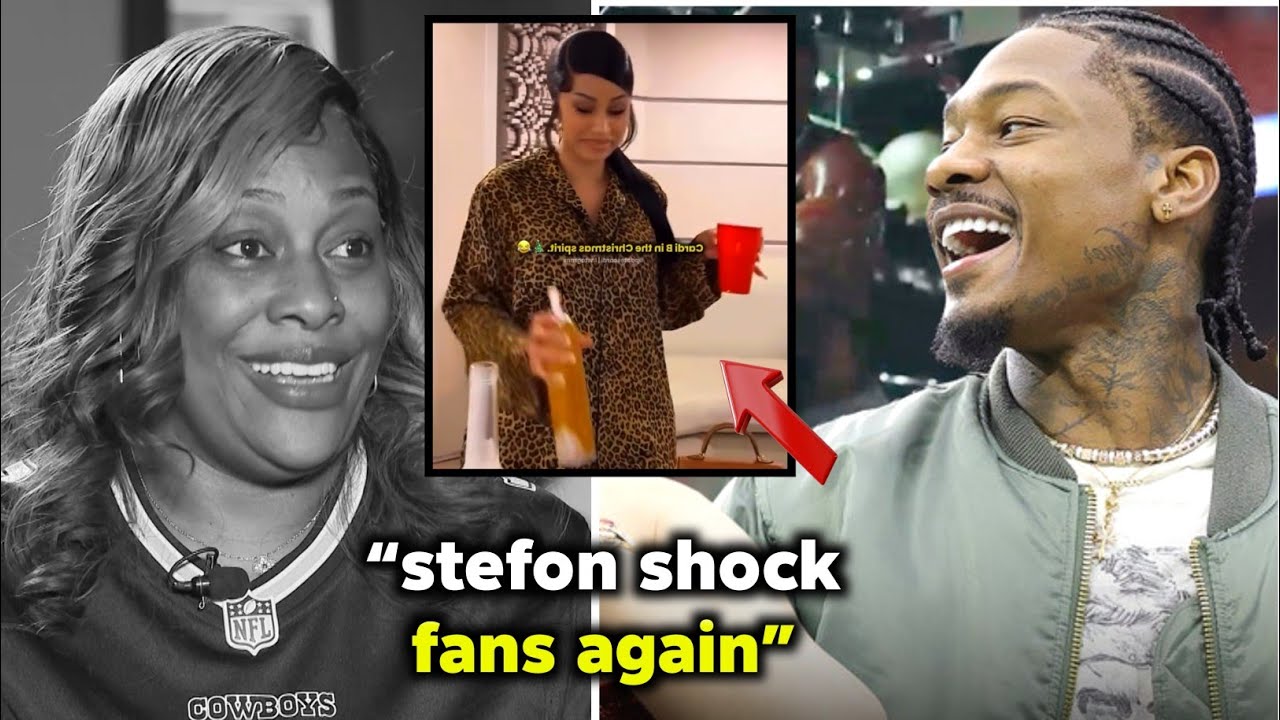 Stefon Diggs “Never Been Happier” With Cardi B & Newborn – Is Retirement Next?!