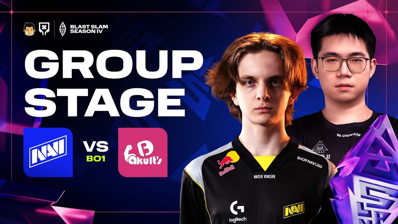 [FIL] Natus Vincere vs Yakult Brothers (BO1) | BLAST Slam IV  Group Stage - Day 2