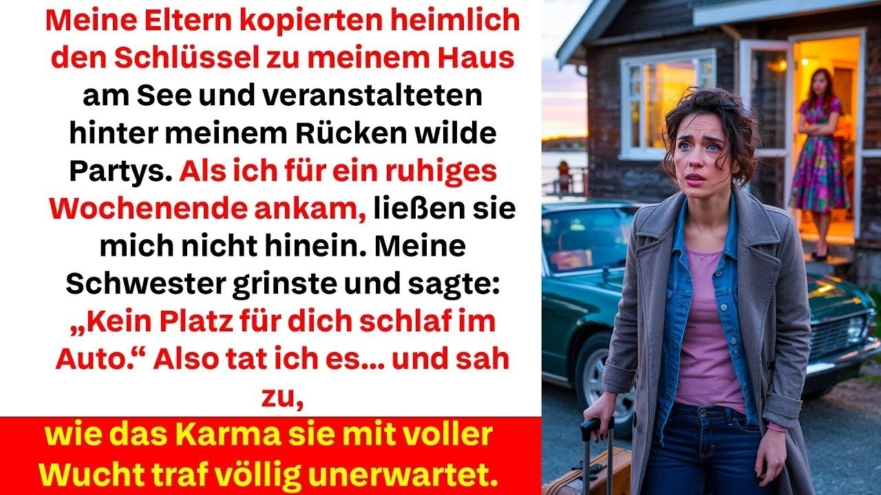 Als ich an diesem Dienstagabend nach Hause kam, hörte ich die Musik schon vom Auto aus – und mein erster Gedanke war, dass jemand eingebrochen war. Aber Einbrecher machen keine Partys, oder? Meine...