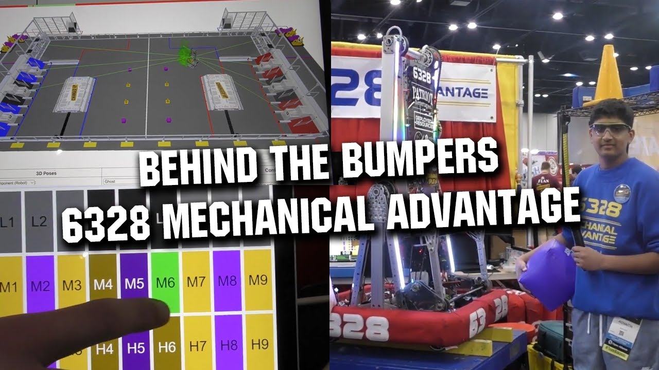 Behind the Bumpers |  6328 Mechanical Advantage | Archimedes Division Winners