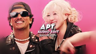 Apt. - Rosé & Bruno Mars Edit Audio