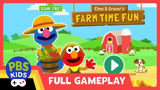 PBS KIDS Games | Sesame Street | Farm Time Fun Full Gameplay 🌾🚜