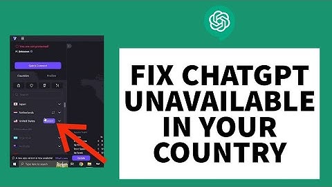 How To Fix Chat GPT Not Available In Your Country (2023) | Can