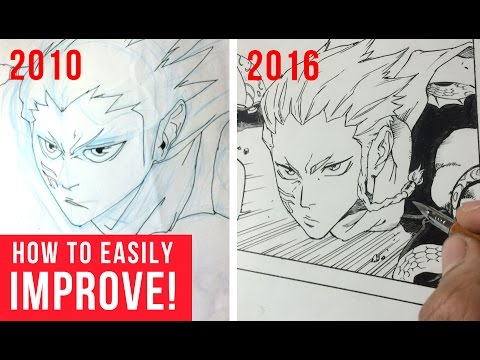 How To Improve Your Drawing Skills: My Art Before And After - YouTube