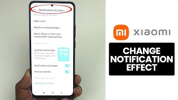 Change Notification Effect on Xiaomi, Redmi Phone