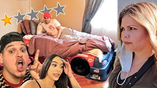 TOOK MY FAMILY TO A 1-STAR AIRBNB! *HILARIOUS*