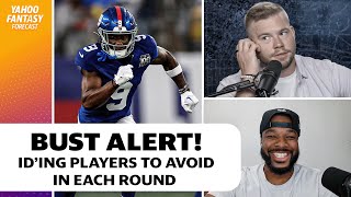Bust alert 13 players to avoid early in your drafts Yahoo Fantasy Forecast
