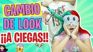 Cambio de look 💇¡¡A CIEGAS!! 😱// Familukis