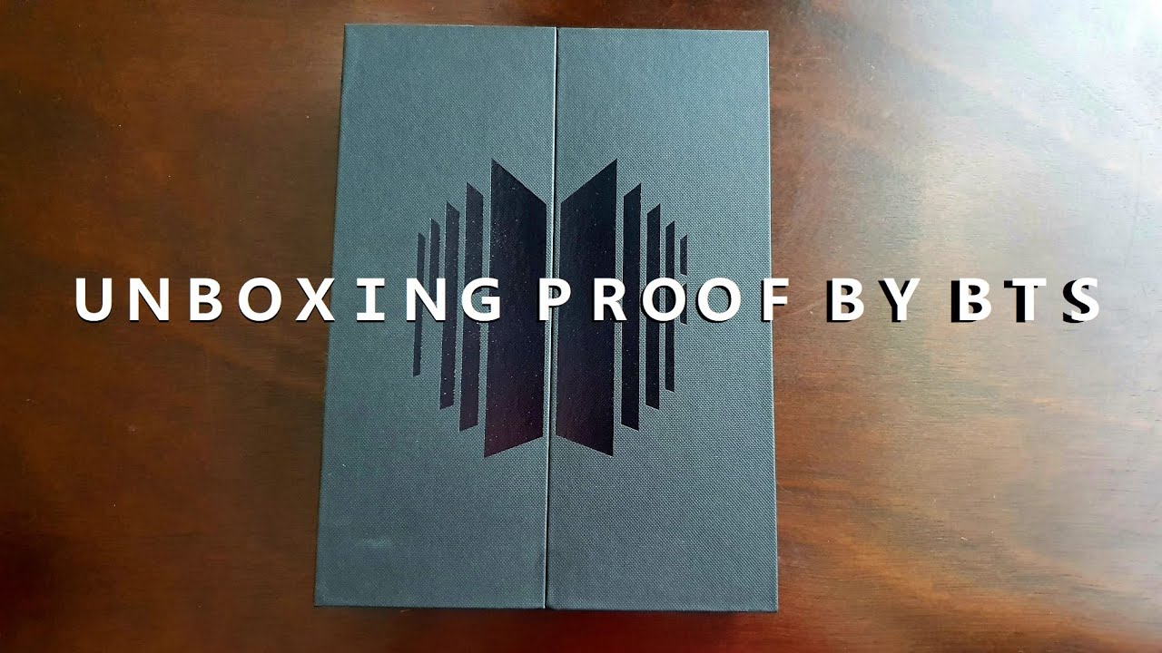 UNBOXING BTS - PROOF THE STANDARD EDITION - YouTube
