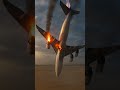 #4K Plane Falls from Sky &amp; Explodes on Impact 💥 | Hyper-Realistic Crash Simulation| Recycling place